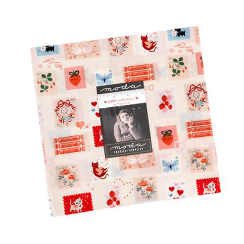 Funny Valentine Layer Cakes By Moda - Packs Of 4
