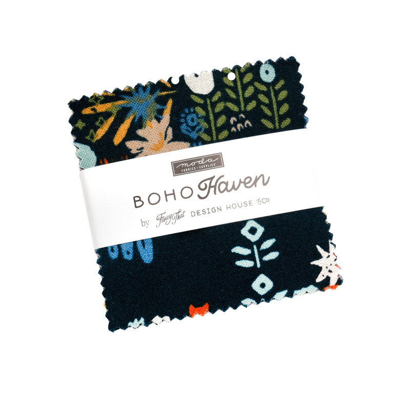 Boho Haven Mini Charm Packs By Moda - Packs Of 24
