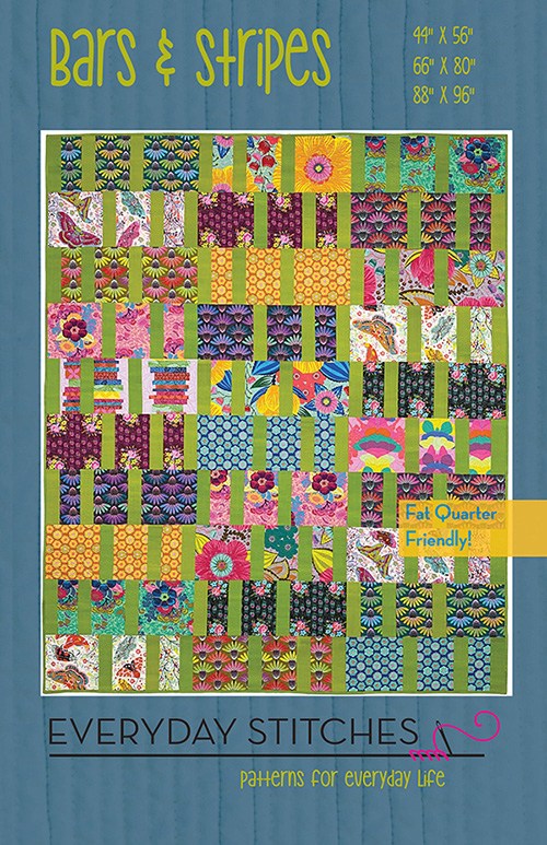 Bars And Stripes Pattern By Everyday Stitches For Moda -  Minimum Of 3