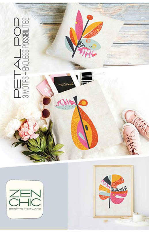 Petal Pop Pattern By Zen Chic For Moda  - Minimum Of 3