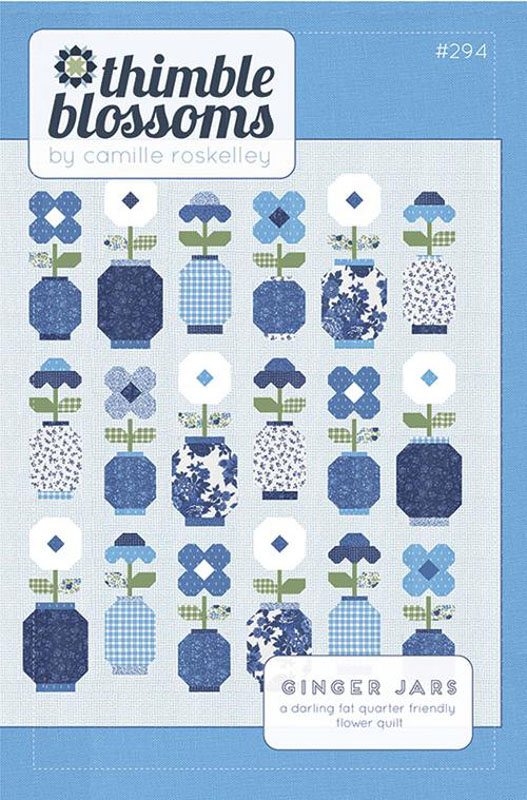 Ginger Jars Pattern By Thimble Blossoms For Moda - Min. Of 3