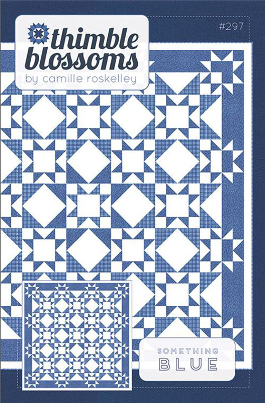 Something Blue Pattern By Thimble Blossoms For Moda - Min. Of 3