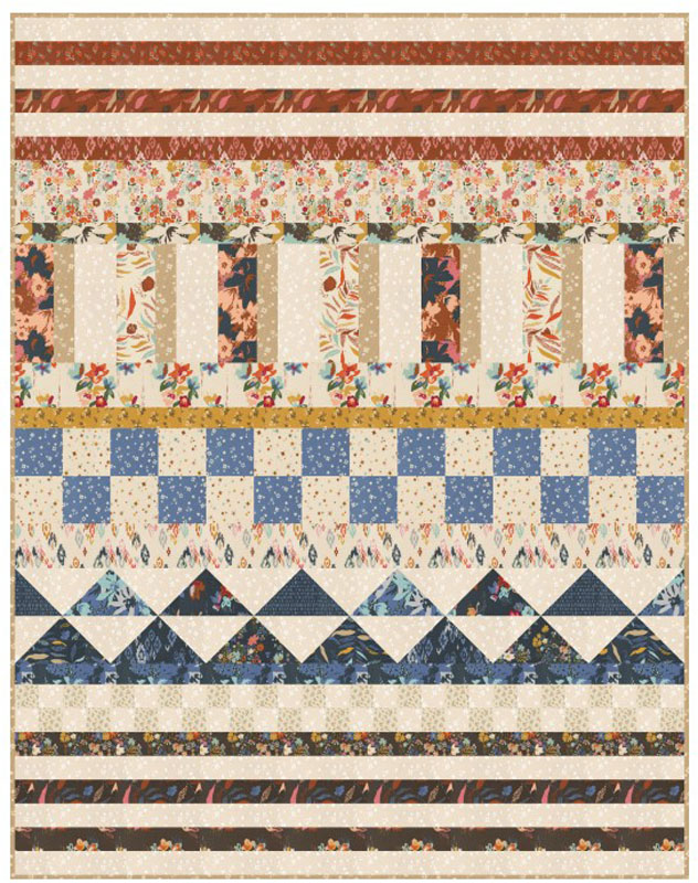Boho Row Pattern By Fancy That Design House For Moda  - Minimum Of 3