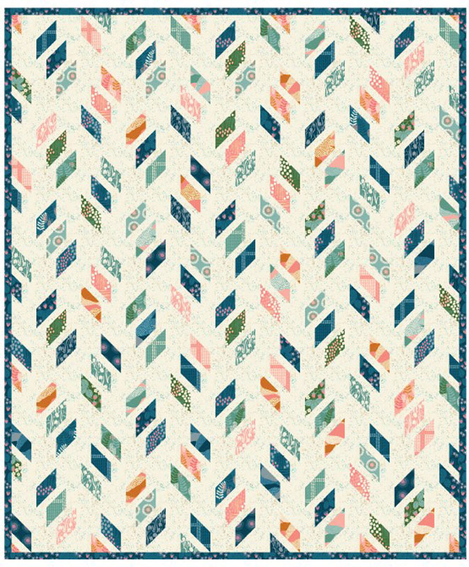 The Sybil Quilt Pattern By Kitchen Table Quilting For Moda - Min. Of 3