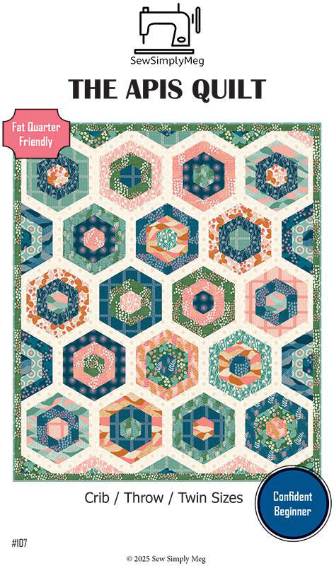 Apis Pattern By Sew Simply Meg Quilts For Moda - Min. Of 3