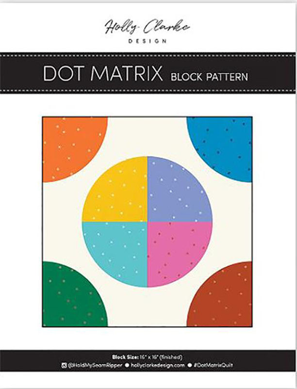 Dot Matrix Pattern By Holly Clarke Design For Moda - Minimum Of 3