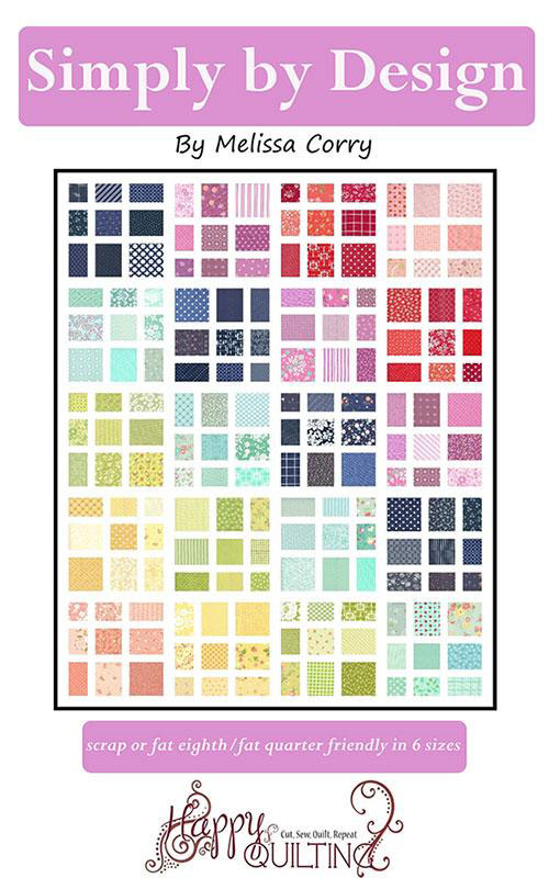 Simply By Design Pattern By Happy Quilting For Moda - Minimum Of 3