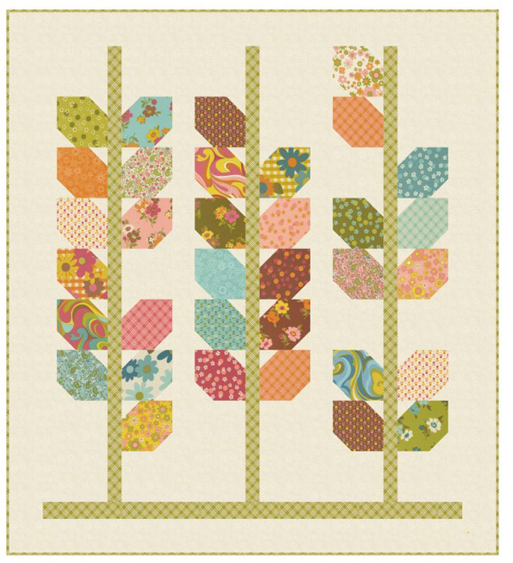 Growing Everyday Pattern By Wendy Sheppard For Moda - Minimum Of 3