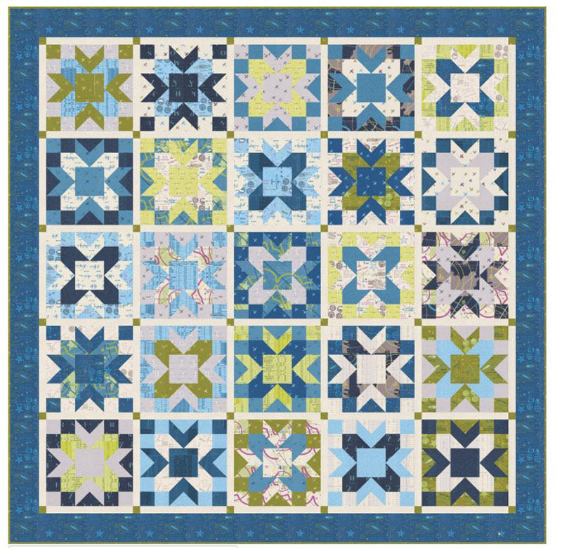 Waypoint Pattern By Sariditty For Moda - Minimum Of 3