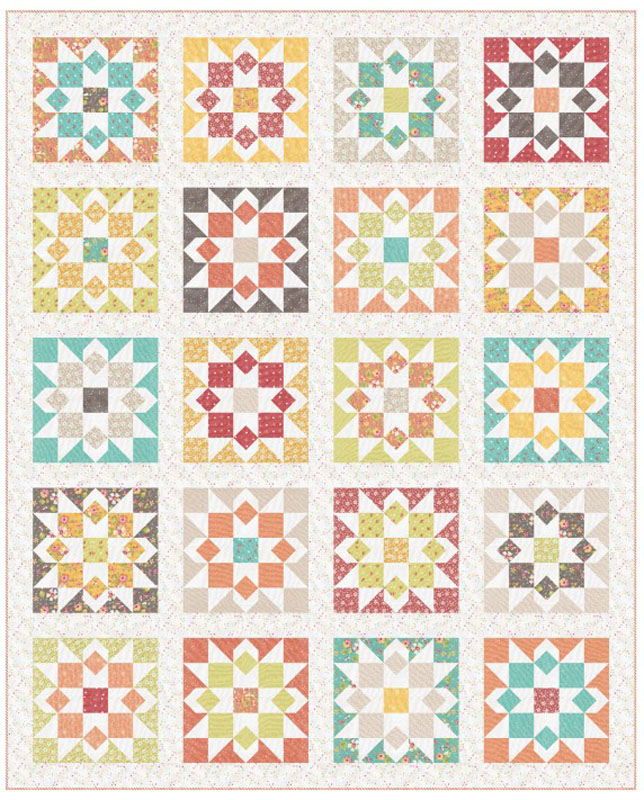 Fanciful Pattern By Coriander Quilts For Moda - Minimum Of 3