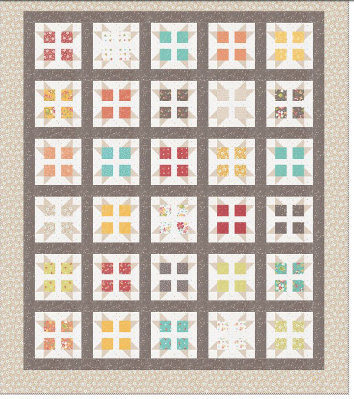 Brookside Pattern By Coriander Quilts For Moda - Minimum Of 3