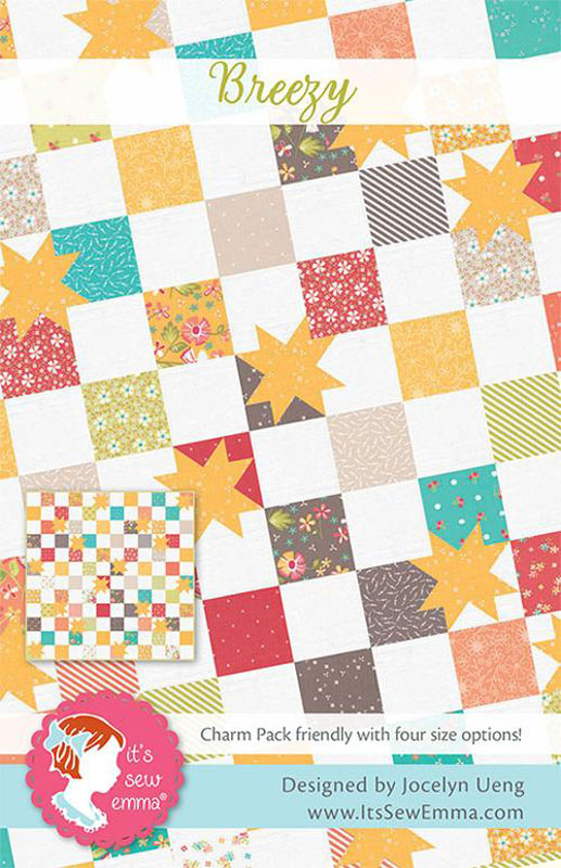 Breezy Pattern By It\'s Sew Emma For Moda - Minimum Of 3
