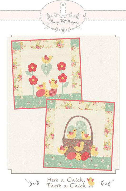 Here A Chick There A Chick Pattern By Bunny Hill Designs For Moda - Minimum Of 3