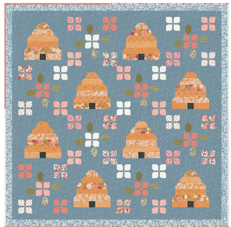 Bloom And Buzz Pattern By Lella Boutique For Moda - Minimum Of 3