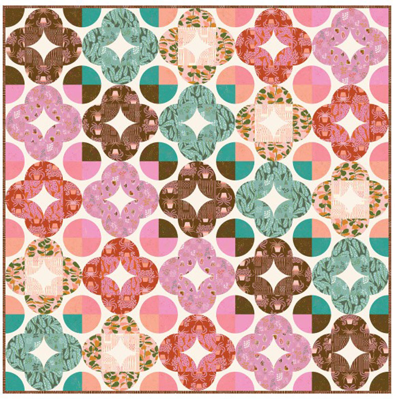 Dainty Tray Pattern By Holly Clarke Design For Moda  - Minimum Of 3