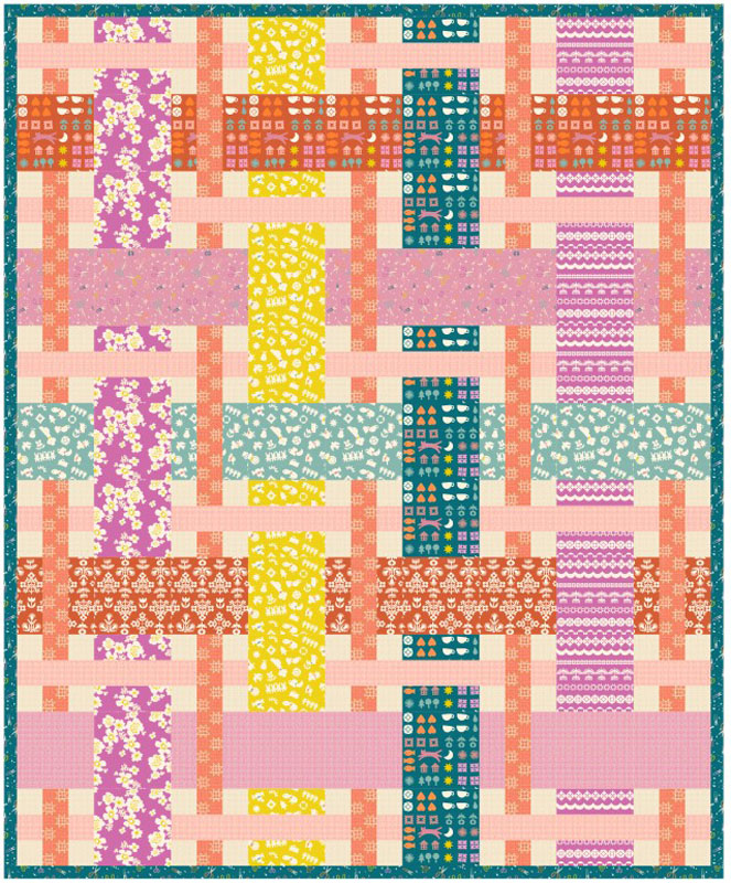 The Jonah Quilt Pattern By Kitchen Table Quilting For Moda - Minimum Of 3