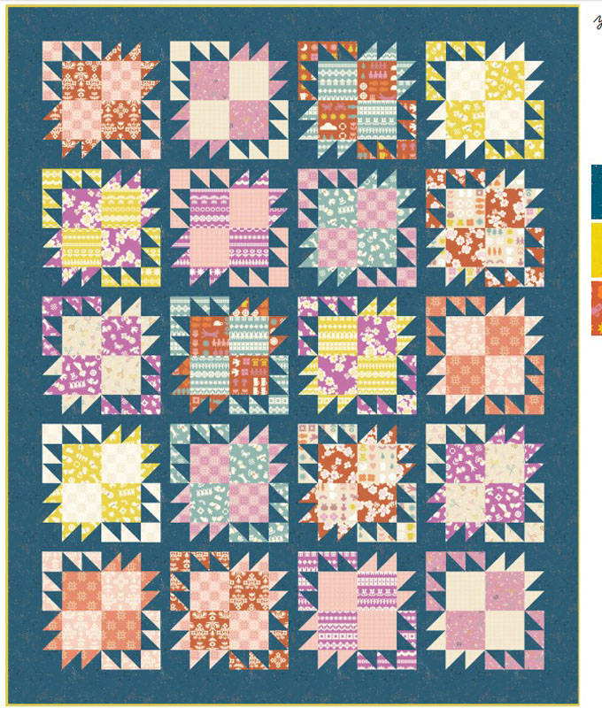 Sunsparks Pattern By Sarah Ruiz Quilts For Moda - Minimum Of 3