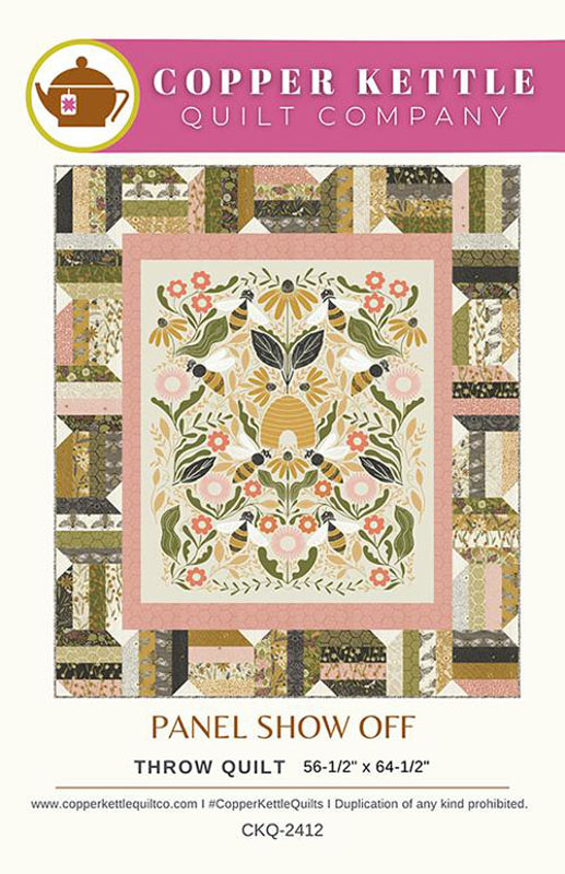 Panel Show Off Pattern By Copper Kettel For Moda - Minimum Of 3