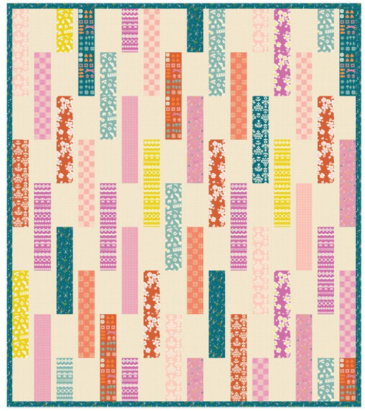 The Talia Quilt Pattern By Kitchen Table Quilting For Moda - Minimum Of 3