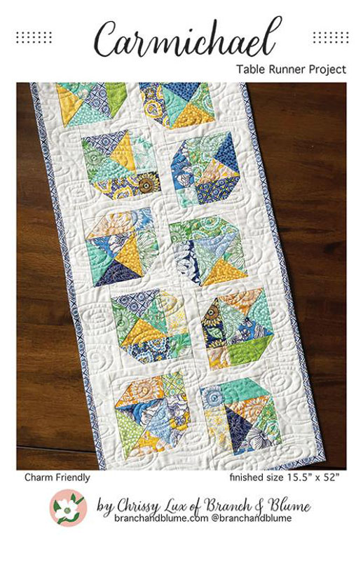Carmichel Table Runner Pattern By Branch & Blume For Moda - Minimum Of 3