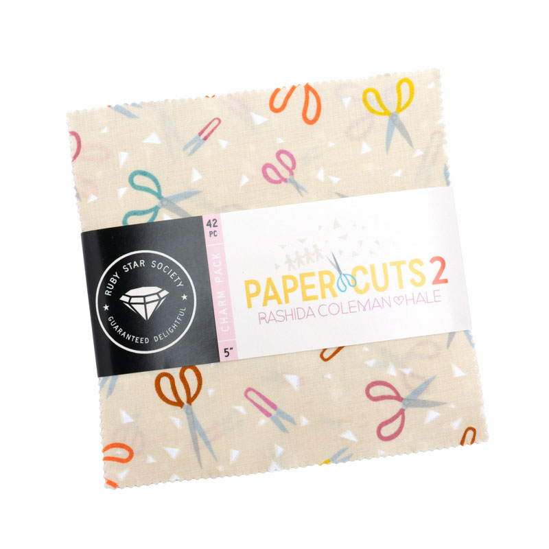 Paper Cuts 2 Charm Packs By Moda - Packs Of 12