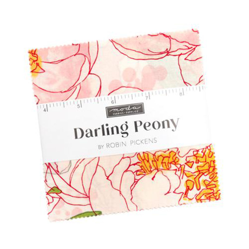 Darling Peony Charm Packs By Moda - Packs Of 12