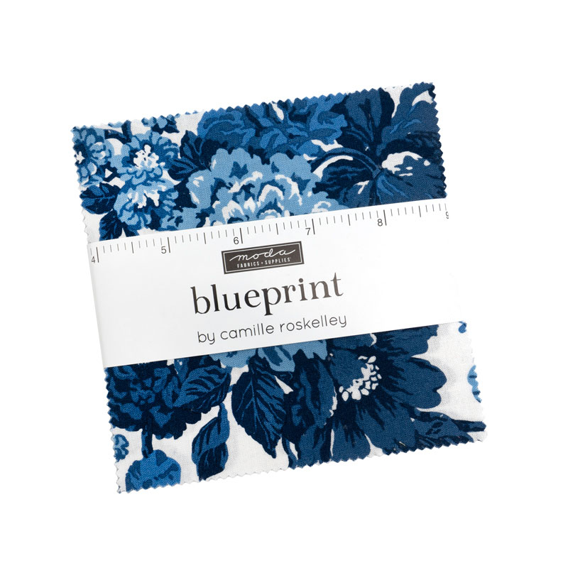 Blueprint Charm Packs By Moda - Packs Of 12