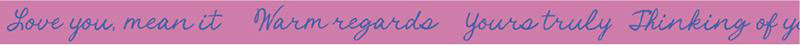 Ribbon Yours Truly 3/8" 13.7 Mtr Sp 10mm Col 1 By Rashida Coleman-Hale For Moda