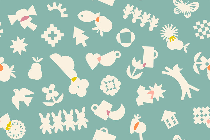 Paper Cuts 2 By Rashida Coleman-Hale Of Ruby Star Society For Moda - Water