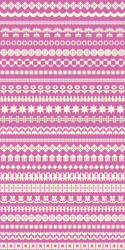 Paper Cuts 2 By Rashida Coleman-Hale Of Ruby Star Society For Moda - Heliotrope