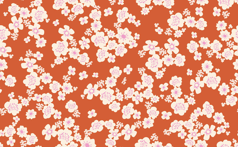 Paper Cuts 2 By Rashida Coleman-Hale Of Ruby Star Society For Moda - Persimmon