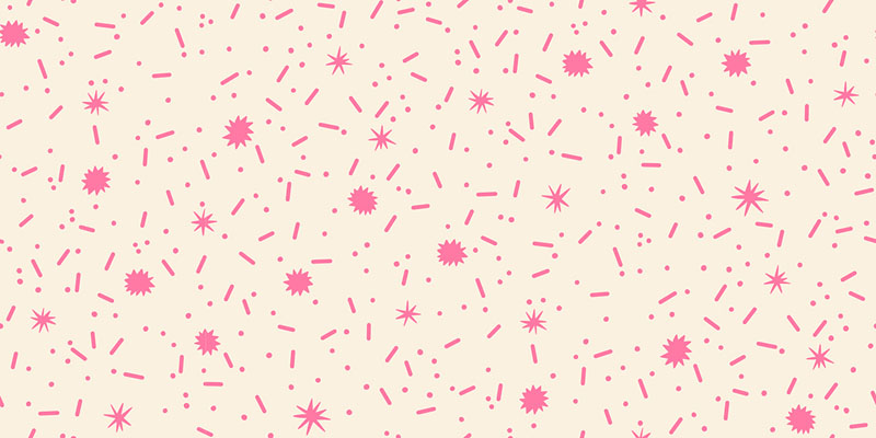Egg And Friends By Kimberly Kight Of Ruby Star Society For Moda - Neon Pink