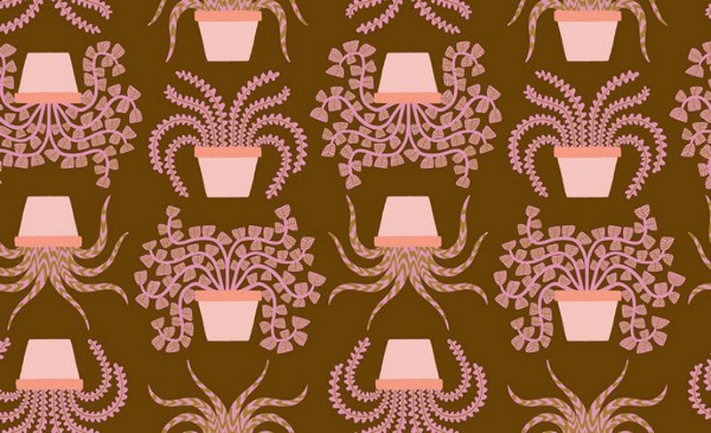 Calathea By Ruby Star Society For Moda - Cocoa