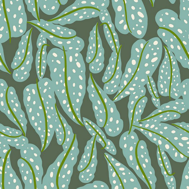 Calathea By Ruby Star Society For Moda - Seaweed