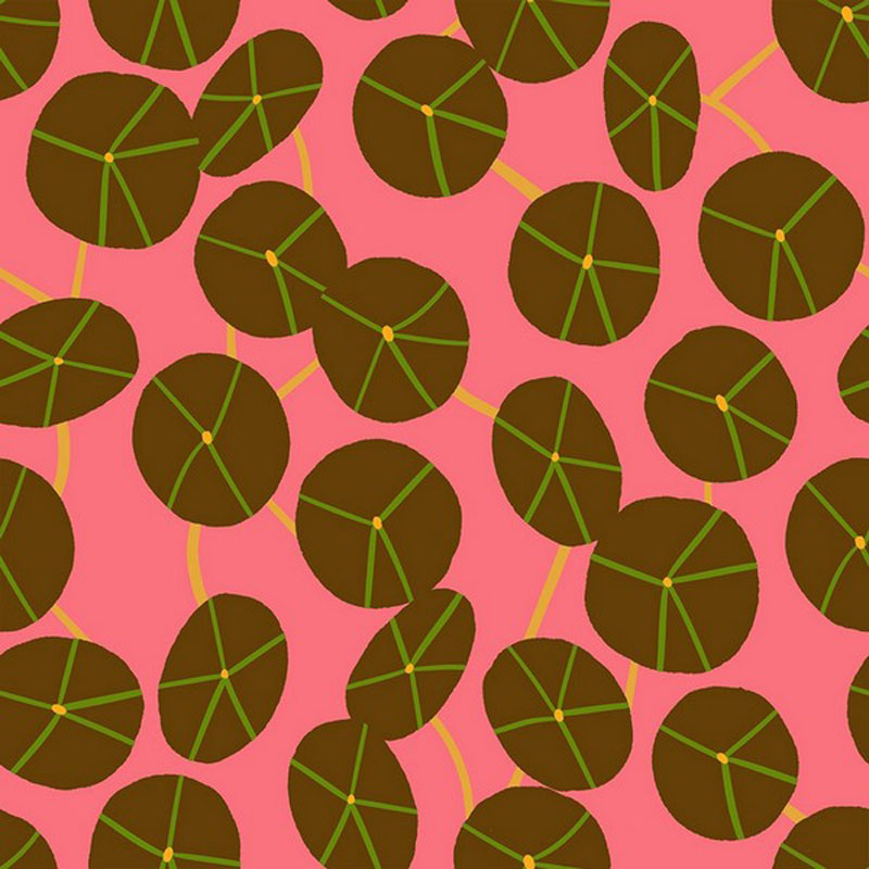 Calathea By Ruby Star Society For Moda - Strawberry