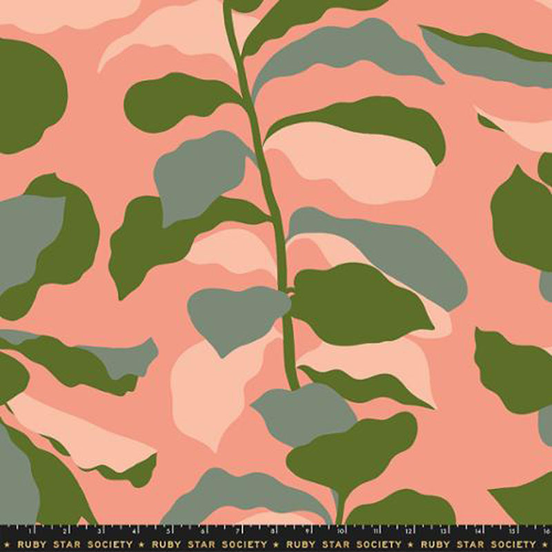 Calathea 108" By Ruby Star Society For Moda - Light Melon