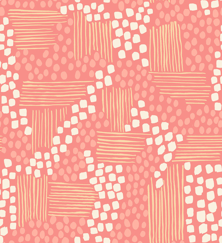 Reimagined Landscapes By Jen Hewett Of Ruby Star Society For Moda - Watermelon