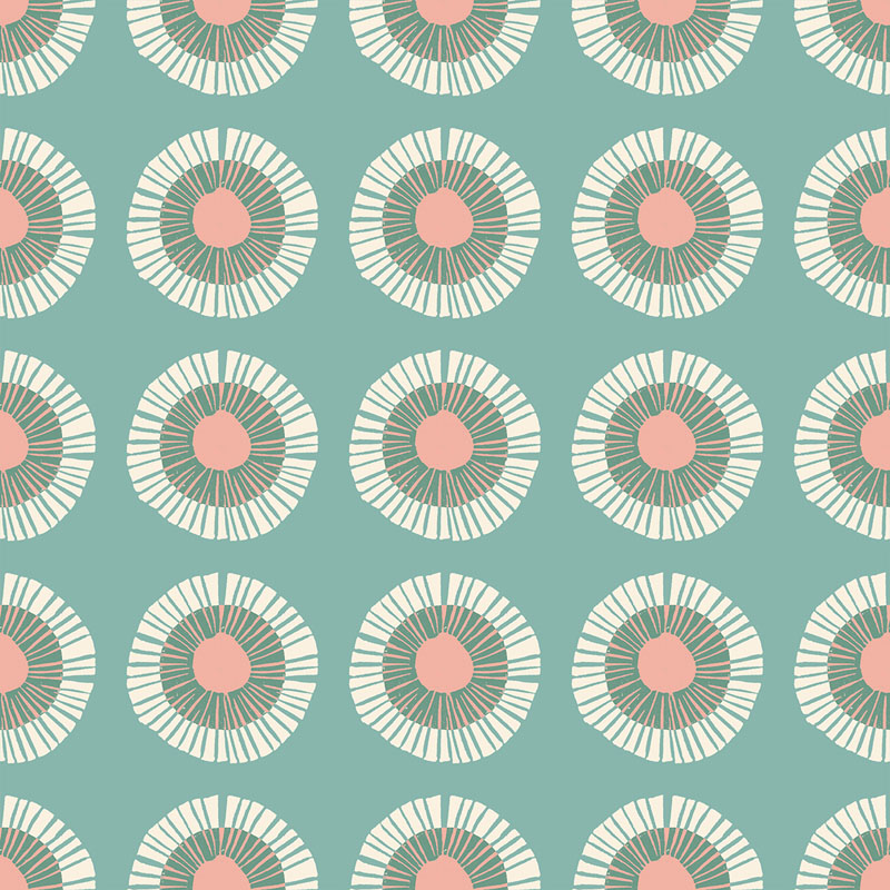 Reimagined Landscapes By Jen Hewett Of Ruby Star Society For Moda - Watermelon