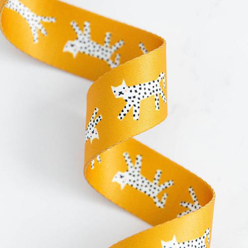 Webbing Snow Leopard 1.5" Wide 22.86 Mtr By Rashida Coleman-Hale For Moda