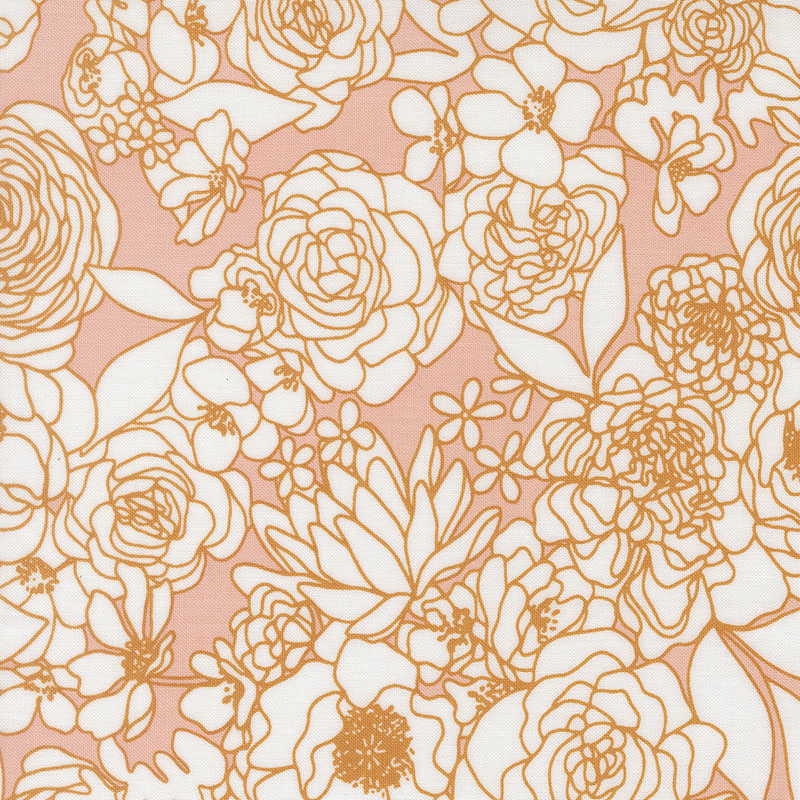 True To Hue By Alli K Design For Moda - Blush