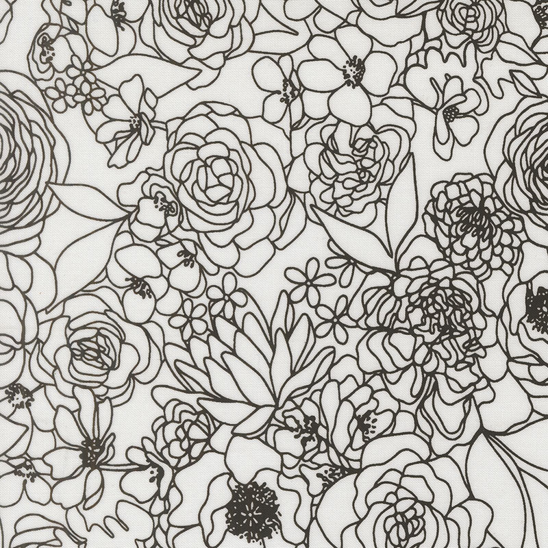 True To Hue By Alli K Design For Moda - Love Dove Night