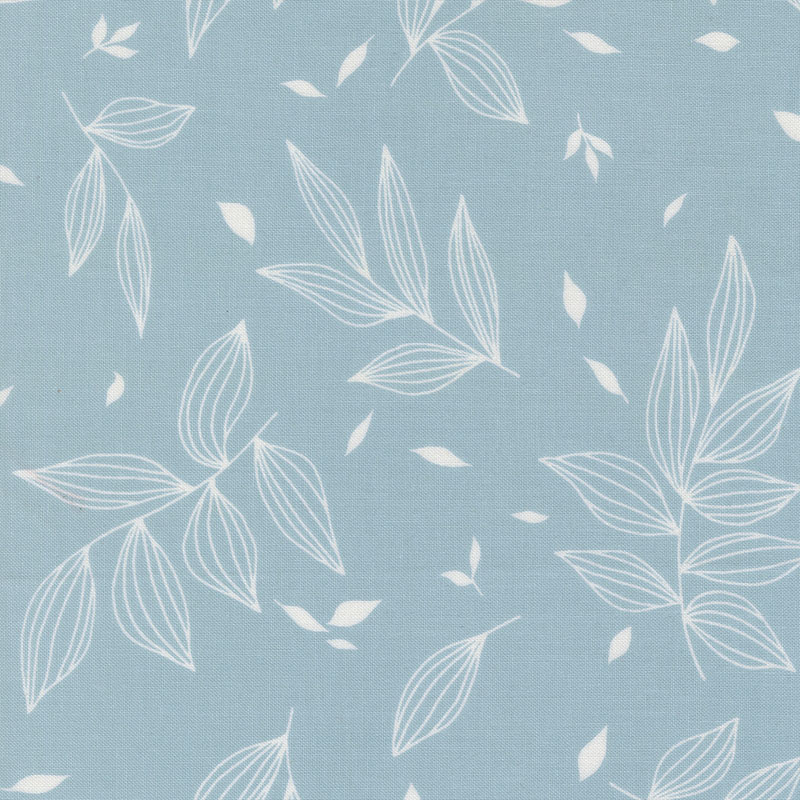 True To Hue By Alli K Design For Moda - Dusty Sky