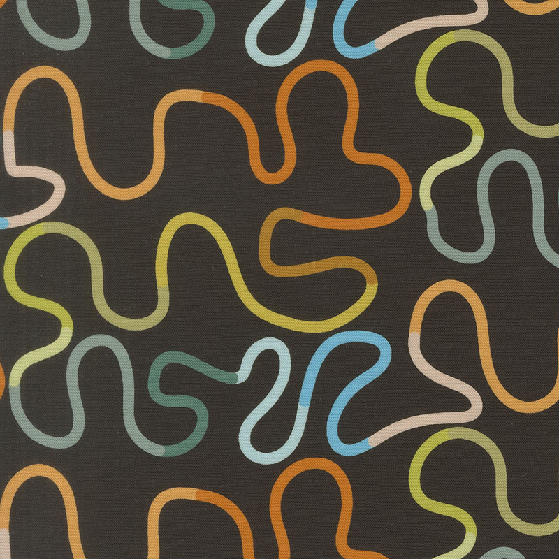 True To Hue By Alli K Design For Moda - Black As Night