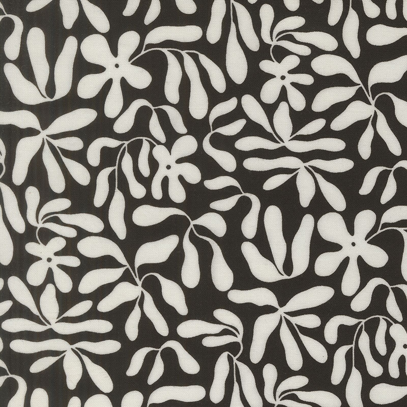 True To Hue By Alli K Design For Moda - Black As Night