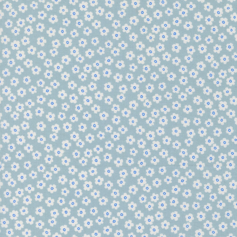True To Hue By Alli K Design For Moda - Dusty Sky