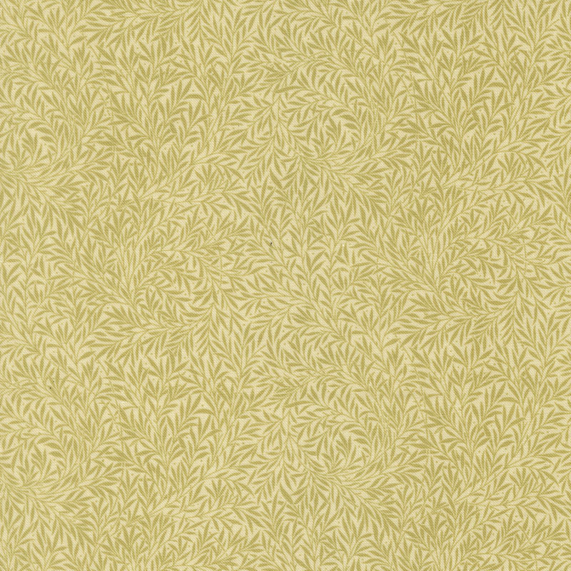 Morris Muse By Barbara Brackman For Moda - Parchment