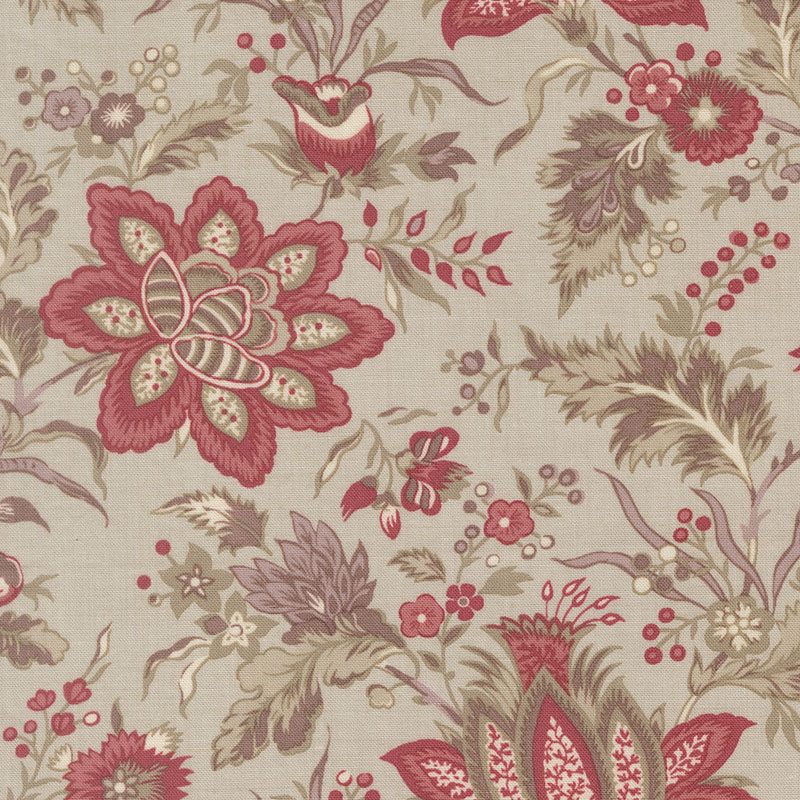Fleur De Paris By French General For Moda - Smoke