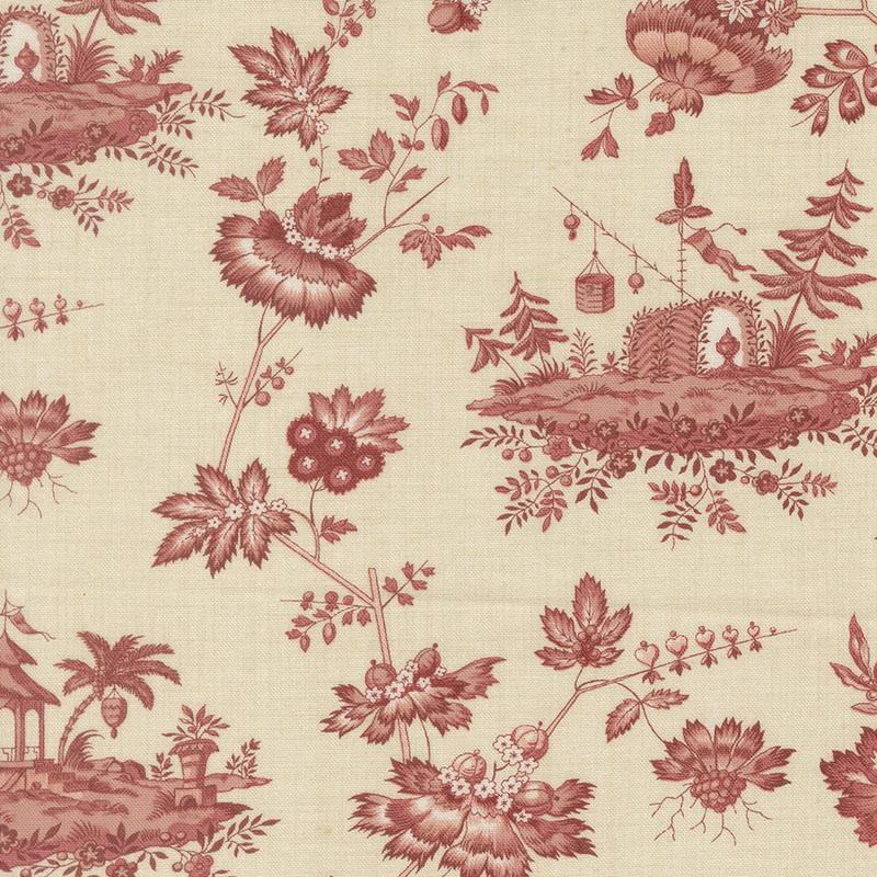 Fleur De Paris By French General For Moda - Pearl Garance