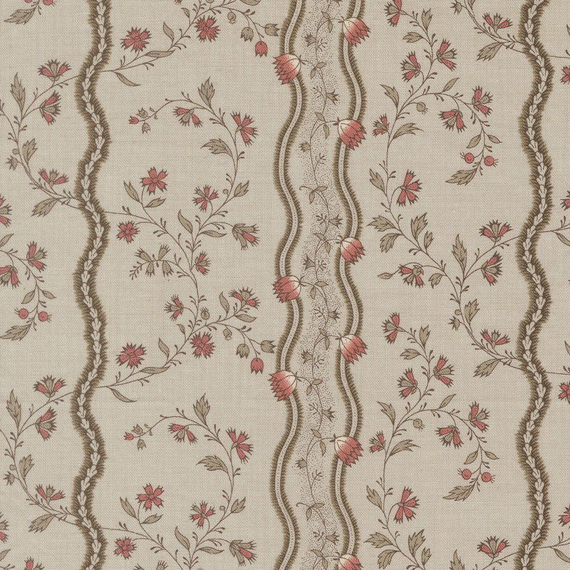 Fleur De Paris By French General For Moda - Smoke