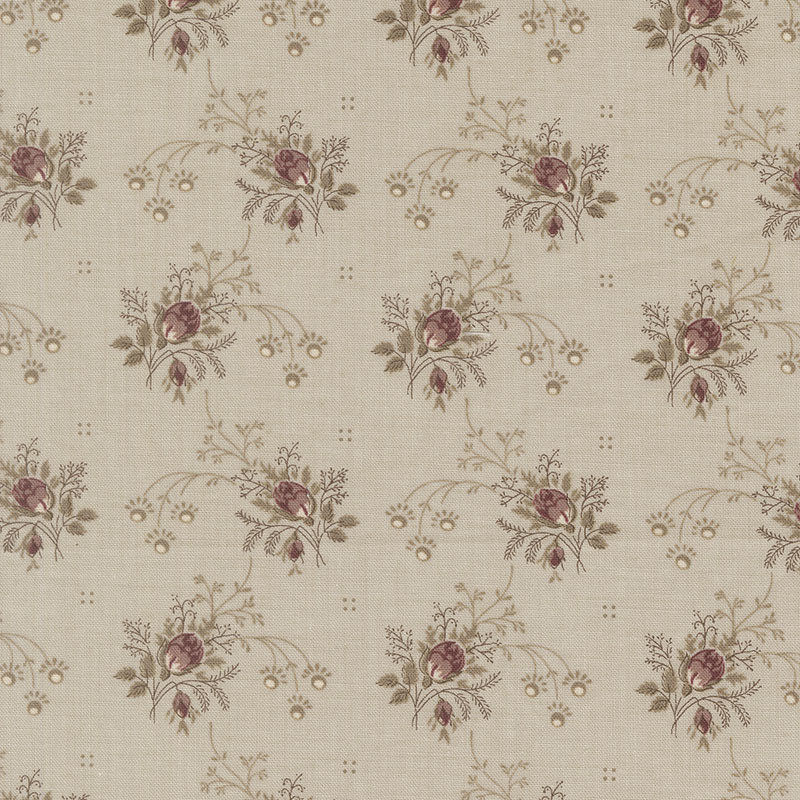 Fleur De Paris By French General For Moda - Smoke
